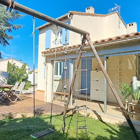 Maison Familiale Avec Jardin Et Terrasse Villa Bessan